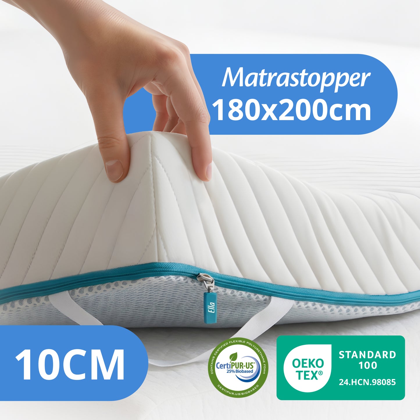 Mittel Ergo Matratzentopper - 10 cm