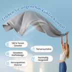 Kühlende Decke Nebelgrau – 100 % Tencel, atmungsaktiv, tierversuchsfrei