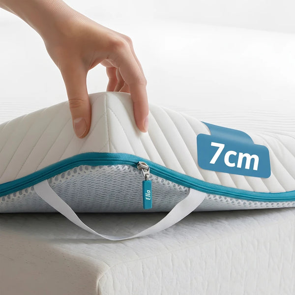 Mittlere Matratzenauflage – 7 cm