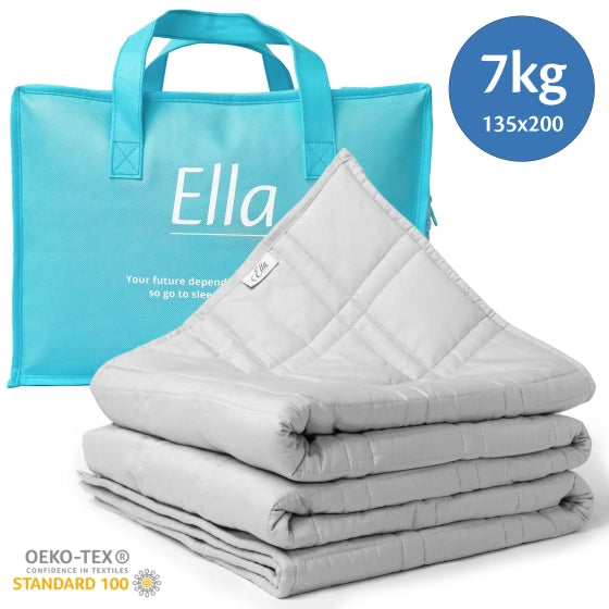 Verzwaringsdeken van 7 kg, perfect voor comfort en ondersteuning tijdens het slapen of ontspannen.