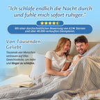 Von Tausenden geliebt – 4,5 Sterne und über 40.000 verkaufte Gewichtsdecken