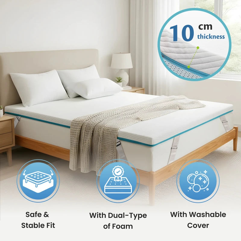 Mittel Ergo Matratzentopper - 10 cm