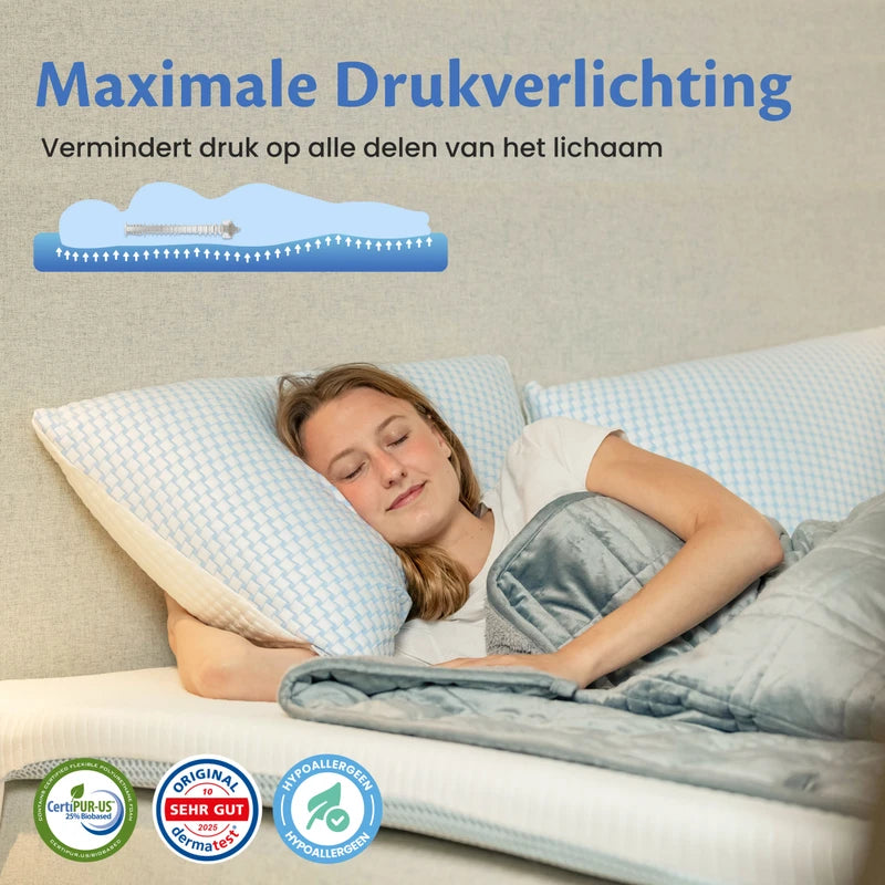 Mittel Ergo Matratzentopper - 10 cm