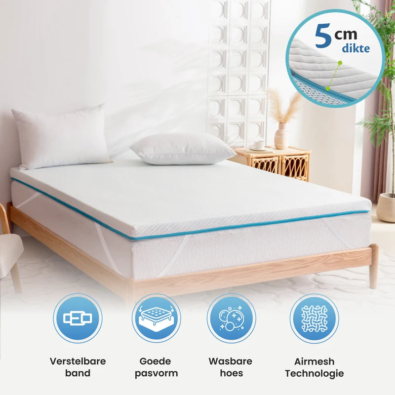 Weicher Matratzentopper - 5 cm