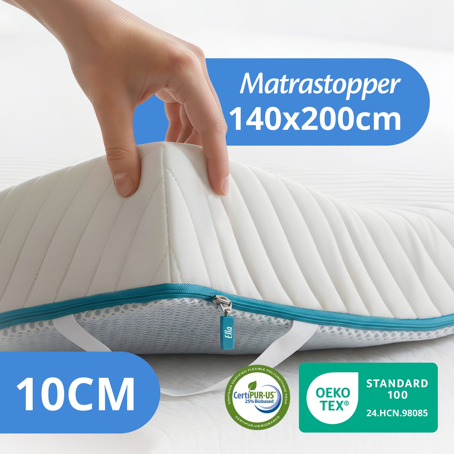 Mittel Ergo Matratzentopper - 10 cm
