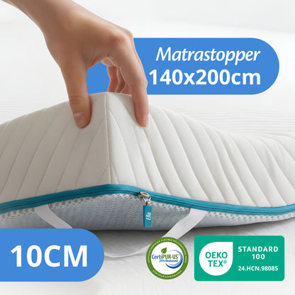 Mittel Ergo Matratzentopper - 10 cm