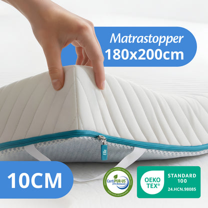 Mittel Ergo Matratzentopper - 10 cm