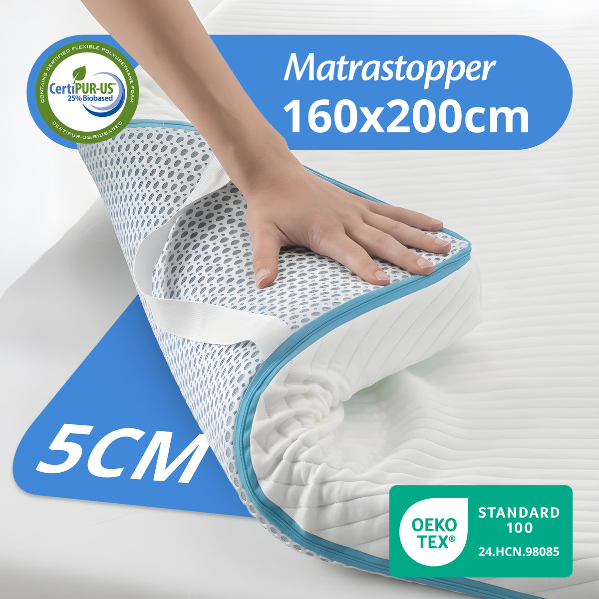 Weicher Matratzentopper - 5 cm