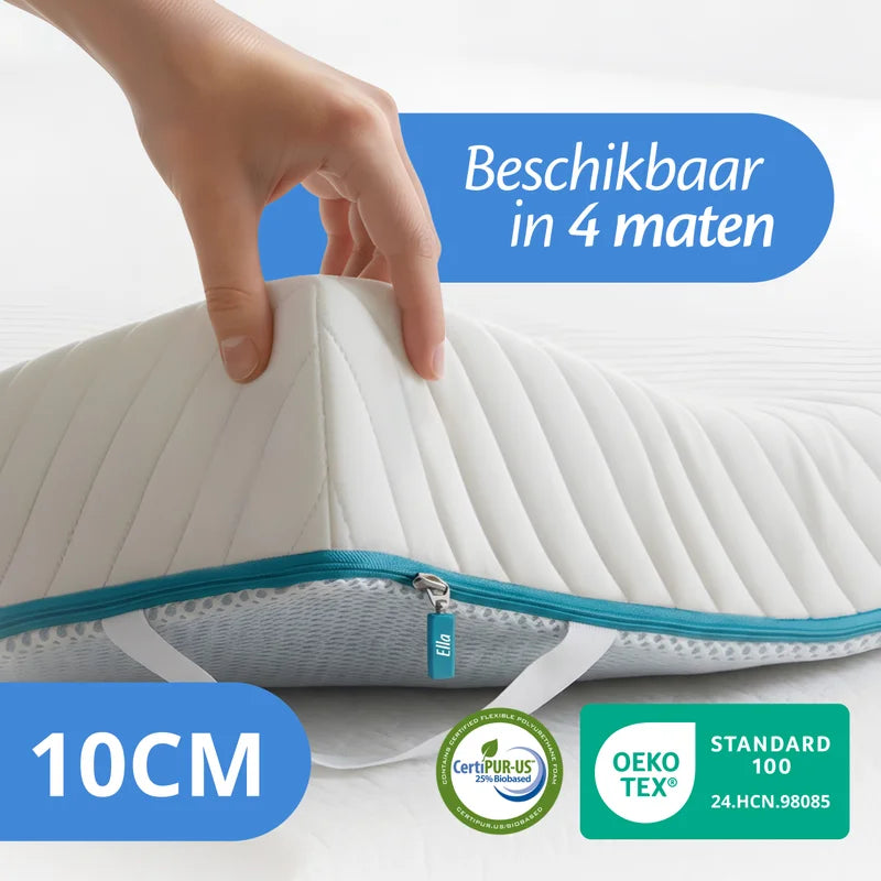 Mittel Ergo Matratzentopper - 10 cm