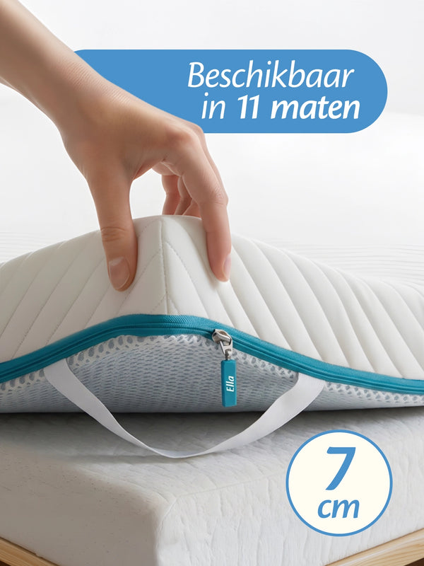 Mittlere Matratzenauflage – 7 cm