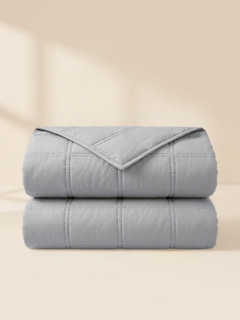Ella Gewichtsdecke Kind - 4.5 kg | 100x170 cm | 40 - 60 kg / Hellgrau