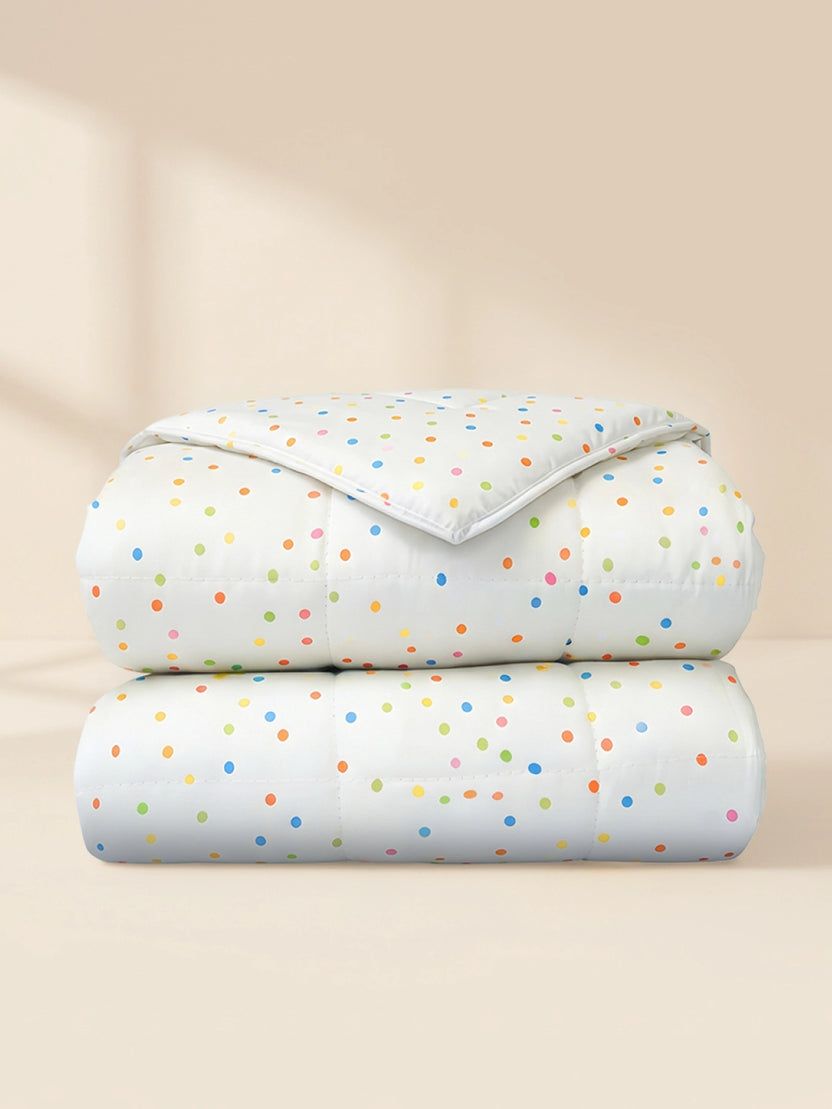 Ella Gewichtsdecke Kind - 2.4 kg | 90x120 cm | 15 - 25 kg / Polka Dots
