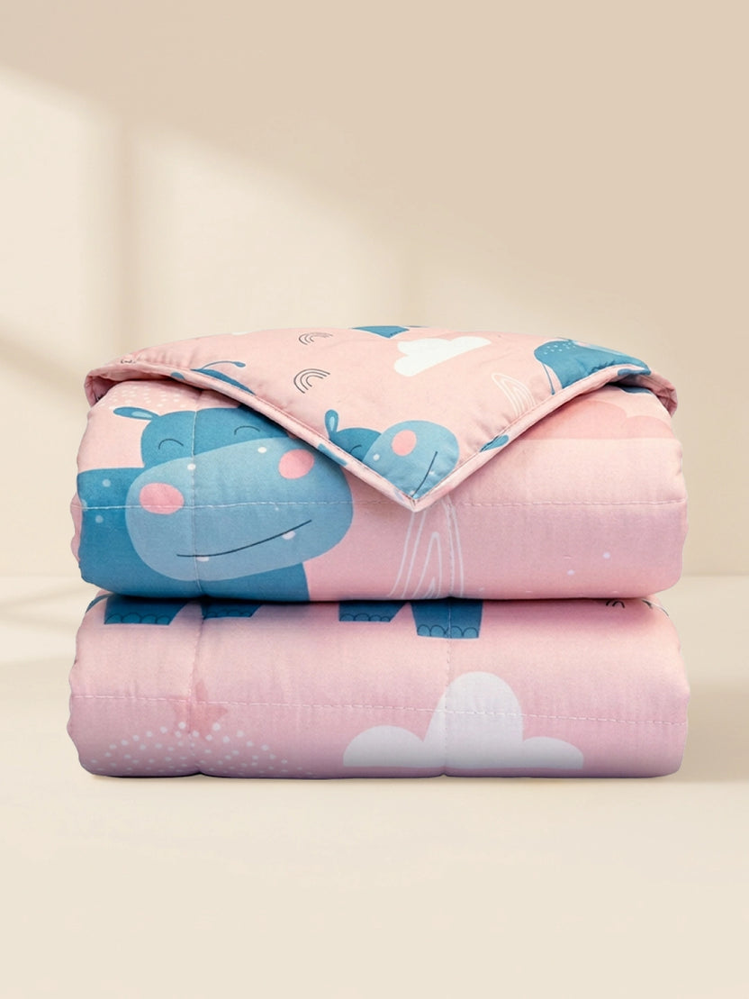 Ella Gewichtsdecke Kind - 2.4 kg | 90x120 cm | 15 - 25 kg / Hippo