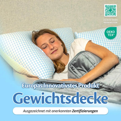 Ella Gewichtsdecke Sherpa – Europas innovativstes Produkt, OEKO-TEX zertifiziert