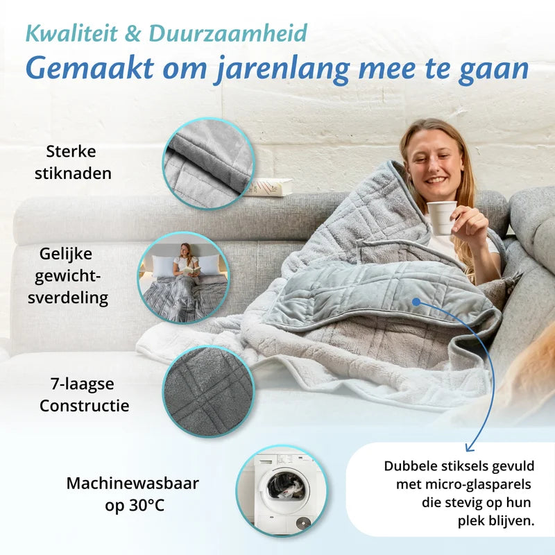 Ella Gewichtsdecke - Sherpa