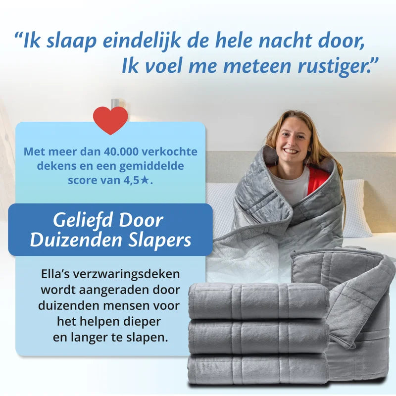 Ella Gewichtsdecke - Sherpa