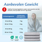 Ella Gewichtsdecke - Grau
