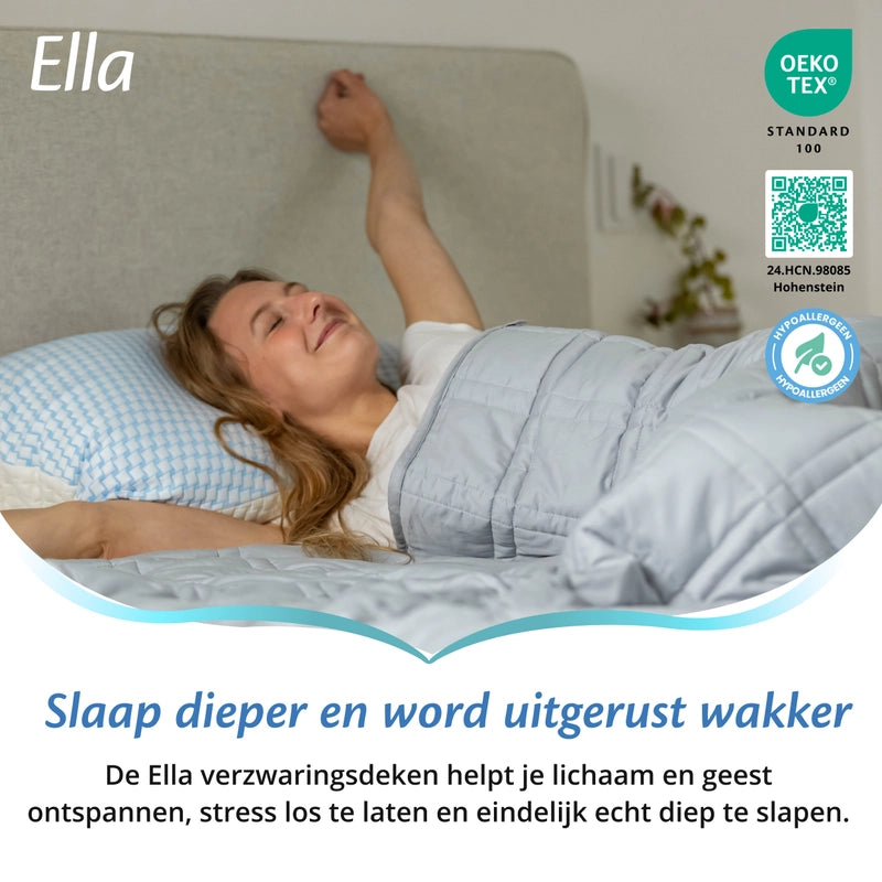 Ella Gewichtsdecke - Grau