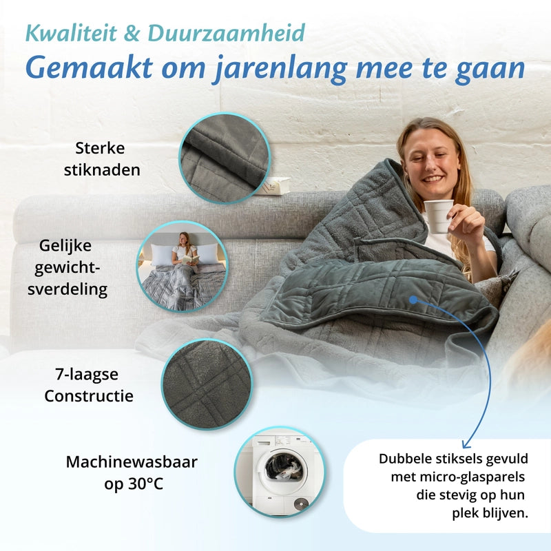 Ella Gewichtsdecke - Sherpa