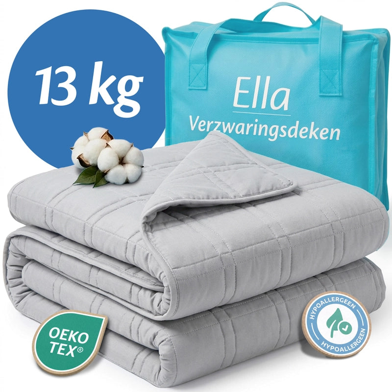 Ella Gewichtsdecke - Grau