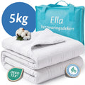 Ella Gewichtsdecke - Weiß